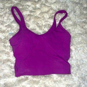 purple Lululemon align tank